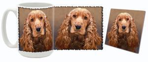 MugWorld Cocker Spaniel Mug and Coaster Combo Style Two