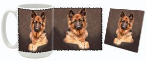 MugWorld German Shepherd Mug and Coaster Combo Style Three