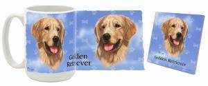 MugWorld Golden Retriever Mug and Coaster Combo