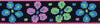 Lupine Flower Power Large Martingale Dog Collar (1 Inch)