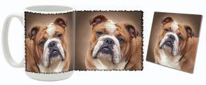 MugWorld English Bulldog Mug and Coaster Combo