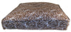 Trend Lab Blue Zebra Velour Dog Bed
