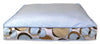 Trend Lab Blue Velour w/Teal Bubbles Print Dog Bed