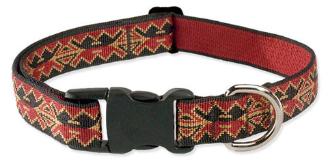 Lupine Closet Monarch Red Large Dog Collar (1 Inch)