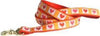 Up Country Hot Hearts Dog Collar