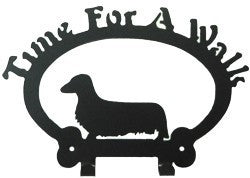 Sweeney Ridge Longhaired Dachsund Dog Leash Hook
