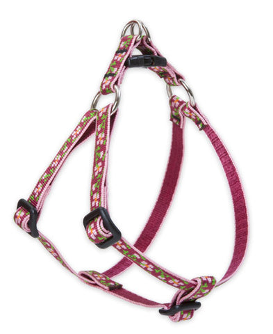 Lupine Cherry Blossoms Step-In Small Dog Harness (1/2 Inch)