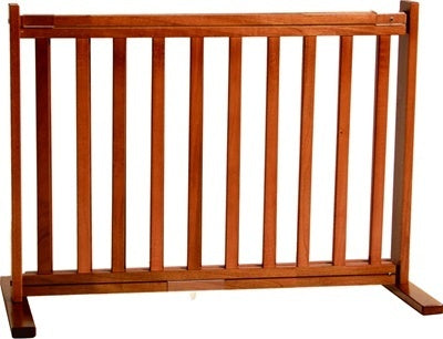 Dynamic Accents 20" Small All Wood Free Standing Dog Gate