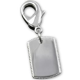 mhound Sterling Silver Classic Style Dog Tag