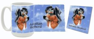 MugWorld Australian Shepherd Mug and Coaster Combo