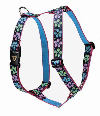Lupine Flower Power Large Dog Harness (1 Inch)