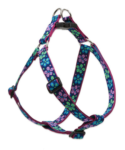 Lupine Flower Power Large Step-In Dog Harness (1 Inch)