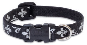 Lupine Silver Charm Cat Breakaway Collar (1/2 Inch)