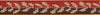Lupine Closet Gold Leaf Small Dog Collar (1/2 Inch)