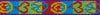 Lupine Peace Pup Small Dog Collar (1/2 Inch)