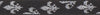 Lupine Silver Charm Small Dog Collar (1/2 Inch)