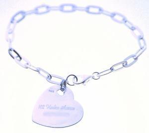 mhound Sterling Silver Chain Link Bracelet