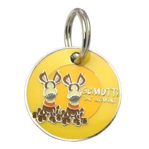 Dogoscopes Gemini Zodiac Sign Dog ID Tag