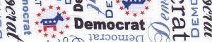 Elmo's Closet Democrat Dog Collar