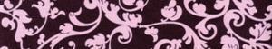 Elmo's Closet Floral Swirl Dog Collar