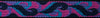 Lupine Closet Peacock Medium Martingale Dog Collar (3/4 Inch)