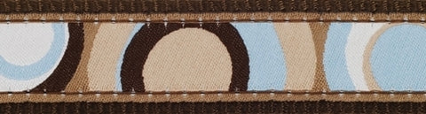 Red Dingo Circadelic Brown Bucklebone Dog Collar