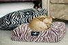 Madison Avenue Mutts Modern Art Brown Dog Bed