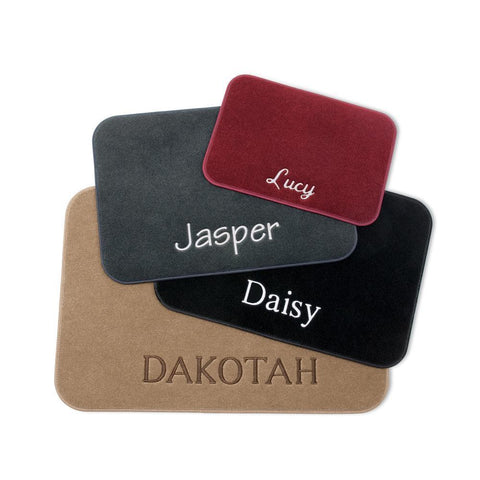 Personalized Custom Message Dog Placemat