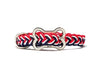 Mascot Sailor's Knot Solids Red/White/Blue Dog Leash