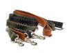 Mascot Signature Lace Cognac Leather Dog Collar