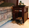 Dynamic Accents End Table Dog Crate (Poplar)