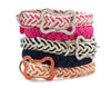 Mascot Sailor's Knot Naturals Orange & Natural Dog Collar