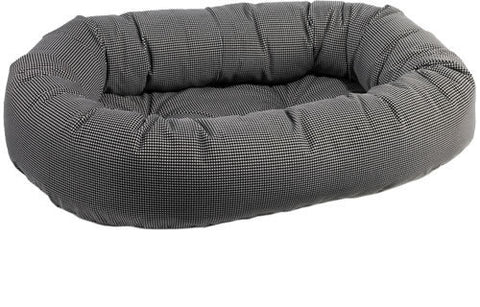 Bowsers Tattersal Microvelvet Donut Dog Bed