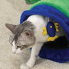 Meow Town Fishy Fun Cat Tunnel Toy