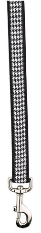 East Side Collection Black Houndstooth Dog Leash