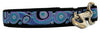 Owen & Olivia Blue & Lavender Circles Dog Collar
