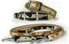 Diva Dog Cheyenne Tan & White Dog Collar