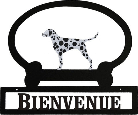 Sweeney Ridge Dalmatian Custom Message Sign