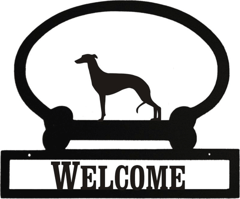 Sweeney Ridge Italian Greyhound Custom Message Sign