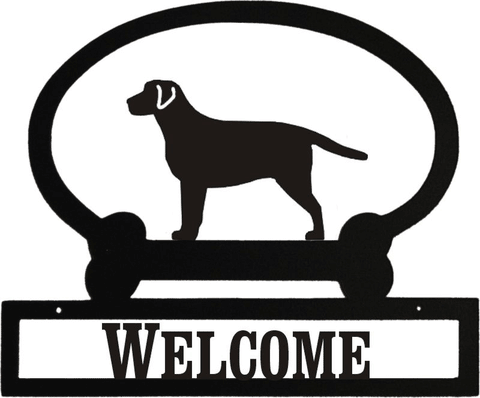 Sweeney Ridge Labrador Retriever Custom Message Sign