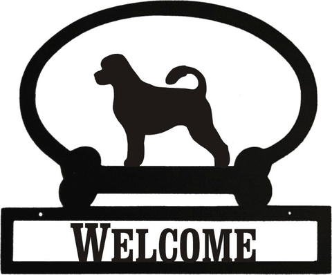 Sweeney Ridge Portuguese Water Dog Custom Message Sign