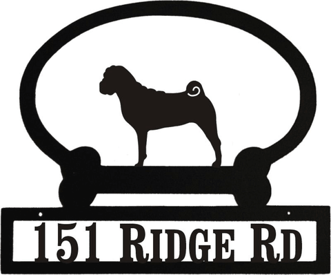 Sweeney Ridge Sharpei Custom Message Sign