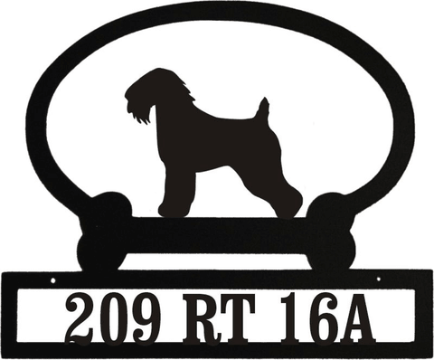 Sweeney Ridge Wheaten Terrier Custom Message Sign