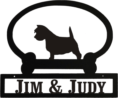 Sweeney Ridge Westie Custom Message Sign