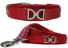 Diva Dog Double D Leather Dog Collar