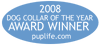 Lupine Closet New Wave Medium Martingale Dog Collar (3/4 Inch)