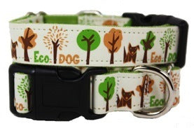 Wagging Green Eco-Dog Dog Collar