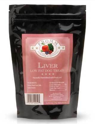 Fromms Four Star Low-Fat Liver Dog Treats
