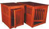 Dynamic Accents End Table Dog Crate (Oak)