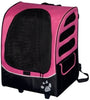 Pet Gear I-GO2 Traveler-Plus Roller Backpack Dog Carrier